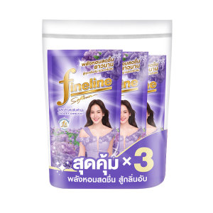 015 ไฟน์ไลน์ น้ํายาปรับผ้านุ่ม กลิ่นไวโอเล็ตดรีม 470 มล. x 3