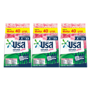 บรีส เอกเซล คอมฟอร์ท ผงซักฟอกสูตรเข้มข้น ชมพู 370 ก. x 3