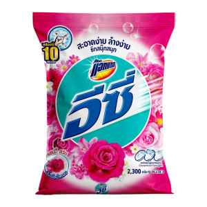 แอทแทค อีซี่ ผงซักฟอก สูตรมาตรฐาน แฮปปี้สวีท สีชมพู 2.3/2.5 กก.