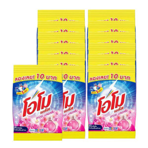 โอโม พลัส ซากุระเฟรช ผงซักฟอก สูตรเข้มข้น 85 ก. x 12
