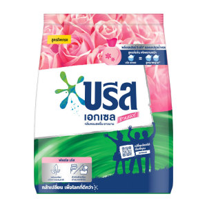 บรีส เอกเซล คอมฟอร์ท ผงซักฟอกสูตรเข้มข้น สีชมพู 1.25 กก.