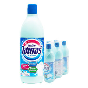 ไฮเตอร์ น้ํายาซักผ้าขาว สีฟ้า 600 มล. x 6