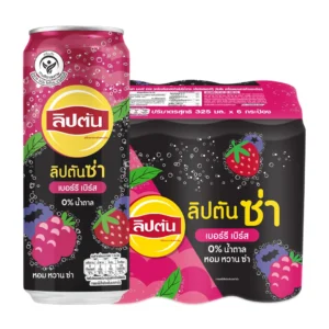 1000005045 ลิปตัน เลมอนซ่า เบอร์รี่ 325 มล. x 6ชิ้น