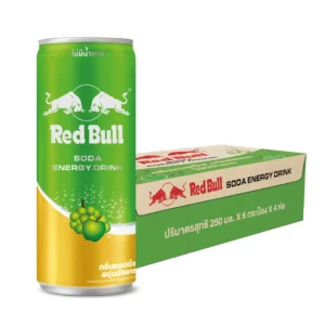เรดบูล โซดา แอปเปิ้ลองุ่นมัสแคท 250 มล. x 24ชิ้น