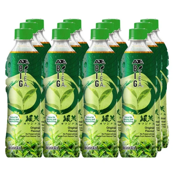 1000005067 บิ๊กที ชาเขียวปรุงสำเร็จรสดั้งเดิม 300มล. x12ชิ้น