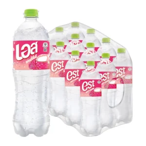เอส เครื่องดื่มน้ำอัดลม พลัสวิตามินบี กลิ่นซอลตี้ลิ้นจี่ 1 ล. x 12ชิ้น