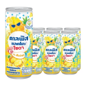 1000005082 คาลพิส แลคโตะ โซดา สับปะรด 245 มล. X 6ชิ้น