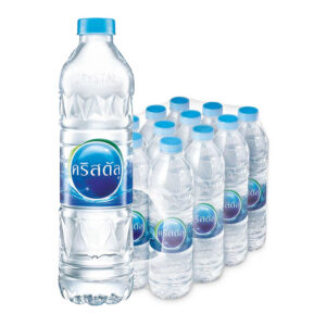 1000005097 คริสตัล น้ำดื่ม 600 มล. x 12ชิ้น