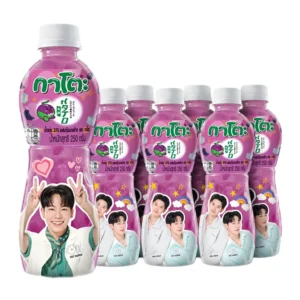 1000005160 กาโตะ น้ำองุ่น 25% ผสมวุ้นมะพร้าว 250 มล. x 6ชิ้น