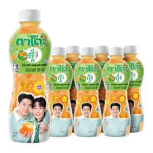 1000005162 กาโตะ น้ำส้ม 25% ผสมวุ้นมะพร้าว 250 มล. x 6ชิ้น