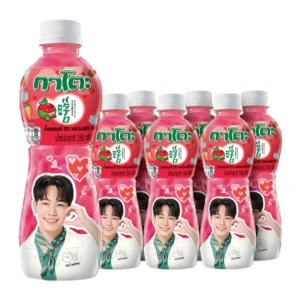 1000005163 กาโตะ น้ำสตรอเบอร์รี่ 25% ผสมวุ้นมะพร้าว 250 มล. x 6ชิ้น