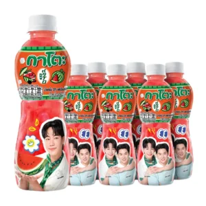 1000005165 กาโตะ น้ำองุ่นขาว 10% กลิ่นแตงโม ผสมวุ้นมะพร้าว 250 มล. x 6ชิ้น