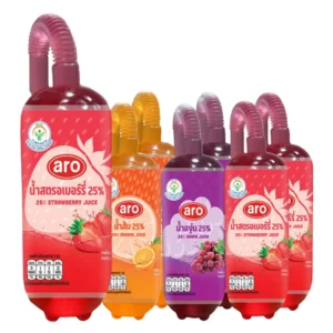 เอโร่ บั๊กหวานเย็น น้ำผลไม้คละรส 150 มล. x 6ชิ้น