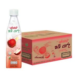 [ยกลัง] เซ็ปเป้ เครื่องดื่ม อโลเวร่า สูตรแอปเปิ้ล Sappe Aloe Vera Drink - Apple จำนวน 24 ขวด