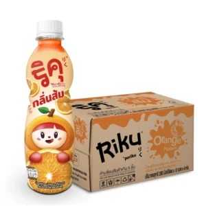 1000005218 ริคุ รสส้ม 280 มล. x 24ขวด