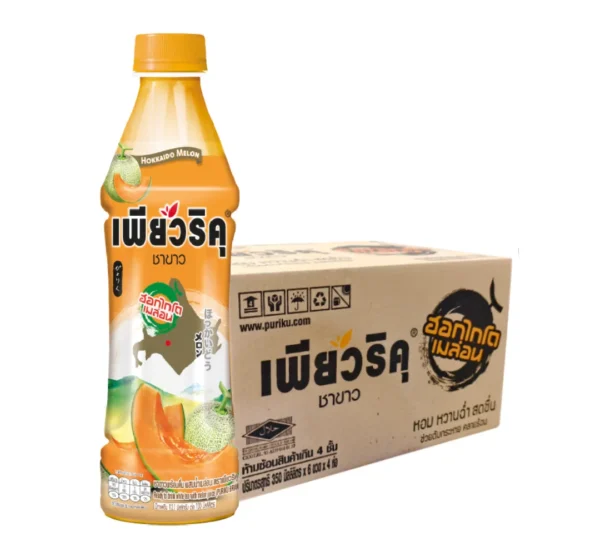 1000005253 เพียวริคุ ชาขาว ฮอกไกโด เมล่อน 350 มล. x 24ชิ้น