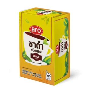 เอโร่ ชาดำชนิดซอง 2 ก. 100 ซอง1ชิ้น