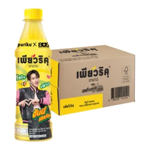 1000005270 เพียวริคุ ชาขาว น้ำผึ้งมะนาว 350 มล. x 24ชิ้น