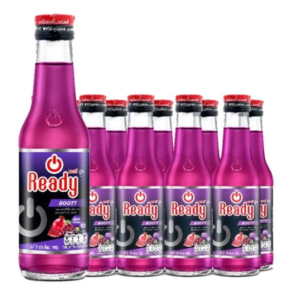 เรดดี้ บู้ท เครื่องดื่มชูกำลัง รสองุ่นและทับทิม 150 มล. x 10ชิ้น