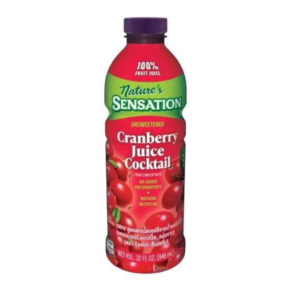 Cranberry Juice Mixed Fruit (น้ำผลไม้รวม) NATURE 100% 946 ml.1ขวด