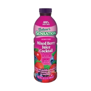 1000009675 Mixed Berry Juice Cocktail น้ำมิกซ์เบอร์รี่ NATURE 100% 946 ml.1ขวด