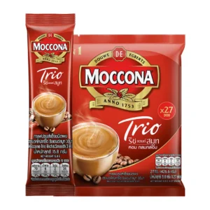 1000009727 มอคโคน่า กาแฟปรุงสำเร็จ ชนิดผง 3อิน1 สูตรริช แอนด์ สมูท 15.8 ก. 27 ซอง