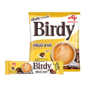 1000009734 เบอร์ดี้ กาแฟปรุงสำเร็จชนิดผง 3อิน1 ครีมมี ลาเต้ 13.2 ก. 27 ซอง