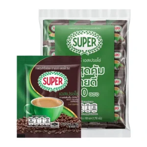 1000009754 ซุปเปอร์ กาแฟปรุงสำเร็จชนิดผง 3อิน1 เอสเปรสโซ่ 17 ก. 100 ซอง