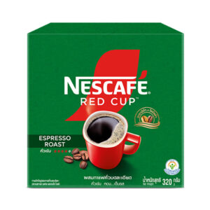 เนสกาแฟ เรดคัพ เอสเปรสโซ่ โรสต์ กาแฟสำเร็จรูปผสมกาแฟคั่วบดละเอียด 320 ก.?1ชิ้น