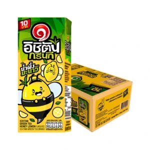 อิชิตัน ชาเขียวพร้อมดื่ม รสน้ำผึ้งผสมมะนาว 250 มล. x 36ชิ้น