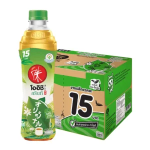 โออิชิ ชาเขียวพร้อมดื่ม รสต้นตำรับ 370 มล. x 24