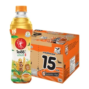 โออิชิ ชาเขียวพร้อมดื่ม รสข้าวญี่ปุ่น 370 มล. x 24ชิ้น
