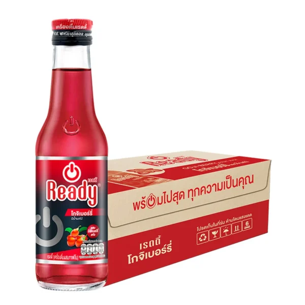 1000010014 เรดดี้ เครื่องดื่มผสมคาเฟอีน รสโกจิเบอร์รี่ 150 มล. x 50ชิ้น