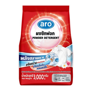เอโร่ ผงซักฟอก 3 กก.