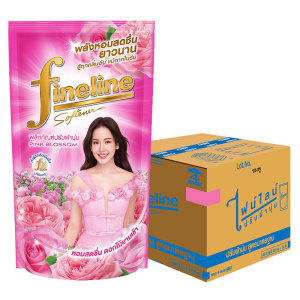ไฟน์ไลน์ น้ํายาปรับผ้านุ่ม กลิ่นพิ้งค์บลอสซั่ม 470 มล. x 24