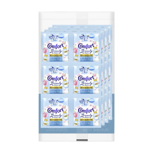คอมฟอร์ท บิวตี้ เพอร์ฟูม น้ํายาปรับผ้านุ่ม กลิ่นแป้งเด็กและพีโอนีบริสุทธิ์ 17 มล. x 24