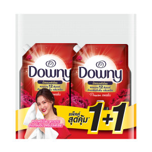 ดาวน์นี่ น้ํายาปรับผ้านุ่ม สูตรเข้มข้นพิเศษ กลิ่นแพชชั่น 950 มล. x 1+1