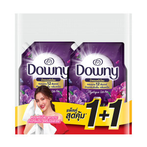 138 ดาวน์นี่ น้ํายาปรับผ้านุ่ม สูตรเข้มข้นพิเศษ กลิ่นมิสทิค 950 มล. x 1+1