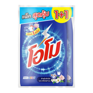 โอโม ผงซักฟอกสูตรมาตรฐาน 1.7 กก. x 1+1