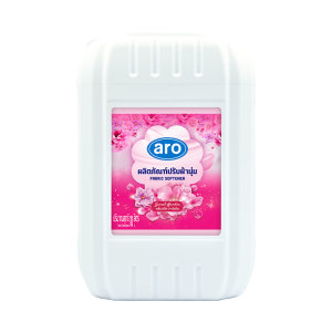 177 เอโร่ น้ํายาปรับผ้านุ่ม สีชมพู 10 ล.