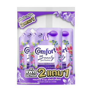 181 คอมฟอร์ท บิวตี้เบอร์รี่ น้ํายาปรับผ้านุ่ม 450 มล. x 2+1