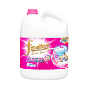 ไฟน์ไลน์ น้ํายาซักผ้าสูตรเข้ม โปร-คลีน สีชมพู 2.8 ล.
