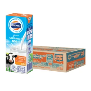 7078648250563-8aa7db50-87fa-4777-869e-6362f2c8fc32 โฟร์โมสต์ นมโคแท้ 100% นมยูเอชที รสจืด 180 มล. x 36