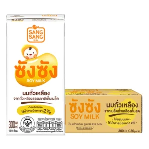 7167156093123-d633ea89-692b-4d9e-9858-b351eeddac78 ซังซัง นมถั่วเหลืองยูเอชที 300 มล. x 36