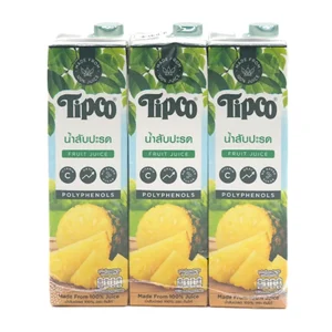 ทิปโก้ น้ำสับปะรด 100% 970มลx3
