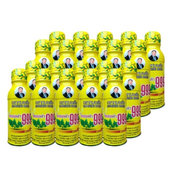 หมอเส็ง - [20 ขวด] เครื่องดื่มสมุนไพรบํารุงร่างกายไตรเนลล่า999 กินข้าวได้ นอนหลับสบาย