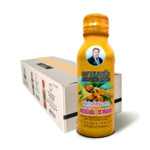 หมอเส็ง - [60 ขวด ] ขมิ้นชันชนิดน้ํา ดีท๊อกซ์,ขับสารพิษ,ภูมิแพ้,ลดสิว ลดกลิ่น ร่างกายสะอาด
