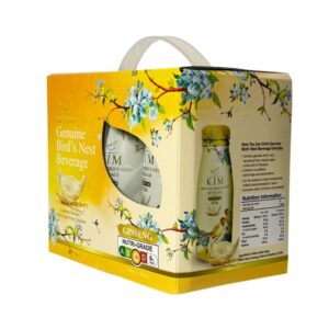 รังนกKIM 185ML. 1 แพค สูตรโสมแพค 6 ขวด