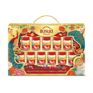 makro-health-p07-12 แบรนด์ กล่องของขวัญ รังนกแท้ สูตรไซลิทอล 40 มล. x 11