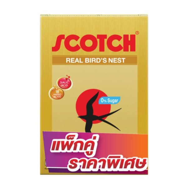 makro-health-p08-01 สก๊อต เครื่องดื่มรังนกแท้สําเร็จรูป ไซลิทอล 40 มล. 6 ขวด x 2